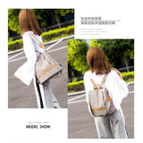 Waterproof Anti Theft Women Backpack Large Capacity School Bags