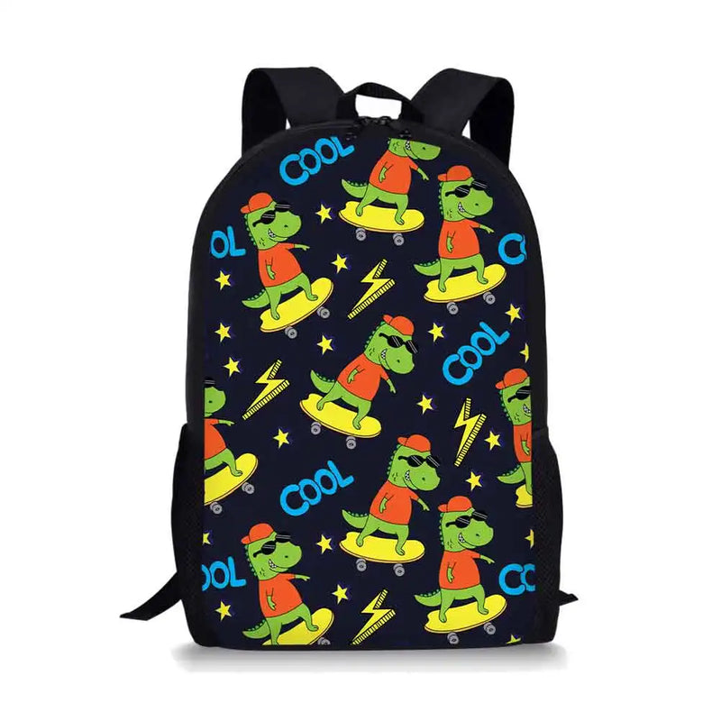 Dinosaur Waterproof Backpack for Boys