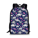 Dinosaur Waterproof Backpack for Boys