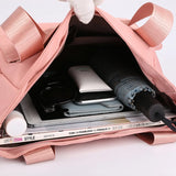 Waterproof Nylon Shoulder Bag Large Capacity Light Messenger Bolsa Feminina
