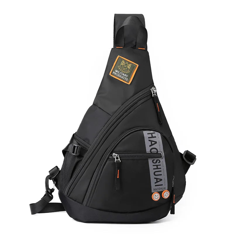 Waterproof Nylon Single Chest Bags For Men Crossbody Bags Travel