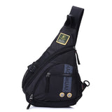 Waterproof Nylon Single Chest Bags For Men Crossbody Bags Travel