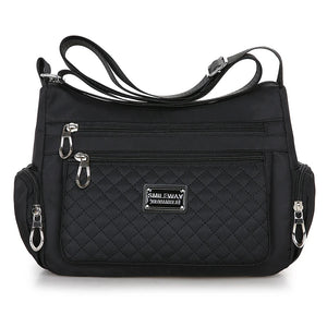 Waterproof Nylon Women Messenger Bags Carteira Vintage Hobos Ladies Handbag