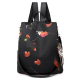 Waterproof Oxford Anti-theft Backpack for Women High School Bag