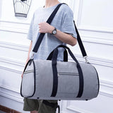 Men's Waterproof Fitness Travel Bag 2-in-1 Multifunctional