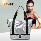 Waterproof Travel Duffle Bag Large Capacity Lady Luggage Storage