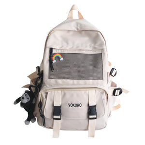 Waterproof Women Backpack Girl Light Travel Bagpack For Teenager