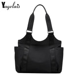 Waterproof Women Handbag Casual Large Shoulder Hobos Bag Nylon Tote Top-handle