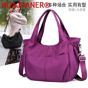Waterproof Women Handbag Casual Large Shoulder Hobos Bag Nylon Big Capacity Tote