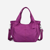 Waterproof Women Handbag Casual Large Shoulder Hobos Bag Nylon Tote