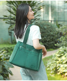 Waterproof Nylon Handbag Tote Mummy Bag Large Capacity
