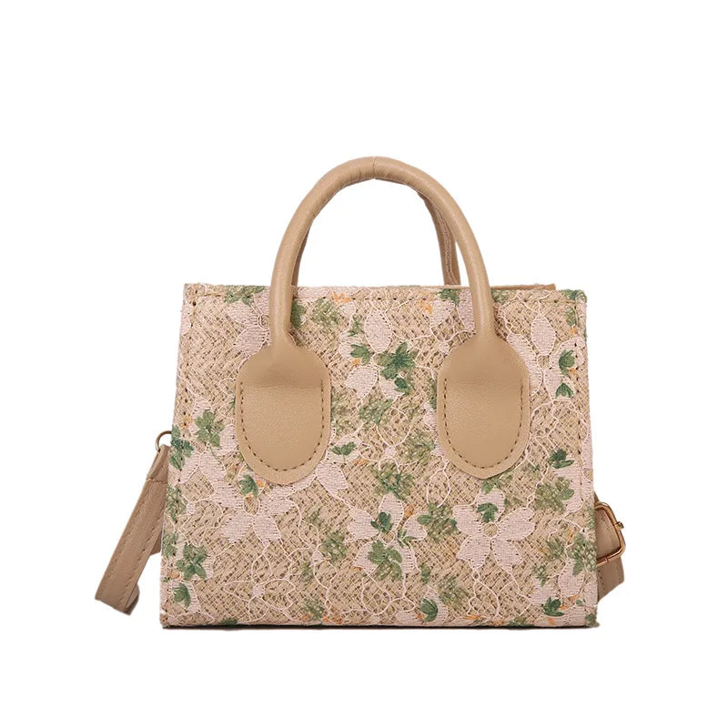 Western-style Small Square Bag Sweet Messenger Shoulder Bag