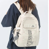 Harajuku School Bag Girl Laptop Backpack Cross Rope College Backpack