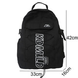 Harajuku School Bag Girl Laptop Backpack Cross Rope College Backpack