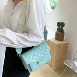 Small Square Bag Women's Rhombus Crossbody