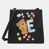 Wild Women Shoulder Messenger Small Square Bags Bear Letter Series Pattern