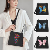 Wild Women Shoulder Messenger Small Square Bags Butterfly Series Pattern