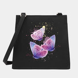 Wild Women Shoulder Messenger Small Square Bags Butterfly Series Pattern
