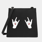 Wild Women Shoulder Messenger Small Square Bags Cartoon Chest Series Pattern