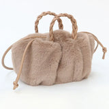 Winter Fur Crossbody Bag Women Shoulder Tote Girl Handbag