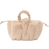 Winter Fur Crossbody Bag Women Shoulder Tote Girl Handbag