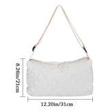 Winter Cotton Padded Shoulder Bags Handbags Tote Underarm Bags