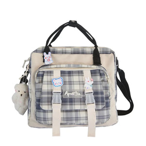 Canvas Mini Small Backpack Badge Girl Backpack Small School Backpacks