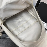 Nylon Backpack for College Students School Bag Travel Mochila