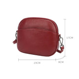 Small Leather Shoulder Bag for Women, Light and Youthful