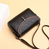 Women Shoulder Bag PU Leather Small Square Bag Wild Female Messenger Bag