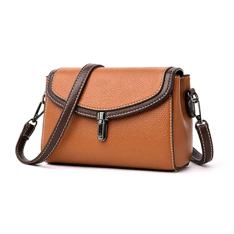 Women Shoulder Bag PU Leather Small Square Bag Wild Female Messenger Bag