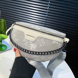 Woman Waist Bag Chain Fanny Pack Phone Pack Female Belt Bags
