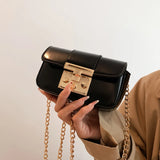 Women Waist Belt Bag Fanny pack Crossbody Chest Bag Chain Handbags