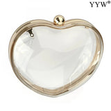 Transparent Acrylic Box Clutch Bag for Party Wedding Shoulder Bag