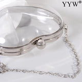 Women Acrylic Shoulder Bag Handbag Love Wedding Party Purse Handbag