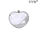Women Acrylic Shoulder Bag Handbag Love Wedding Party Purse Handbag