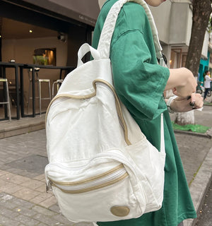 Canvas Travel Backpack for Teenager Girls Female Book Bag Laptop Backpack