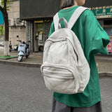 Canvas Travel Backpack for Teenager Girls Female Book Bag Laptop Backpack