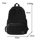 Canvas Travel Backpack for Teenager Girls Female Book Bag Laptop Backpack