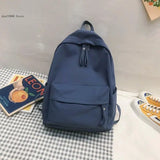 Women Casual Nylon School Backpack Teenager Girl Student Bags Female