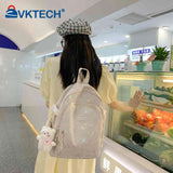 Women Backpack Prints School Bag Large Capacity Knapsack for Ladies Girl