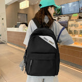 Canvas High School Backpack for Girls and Boys