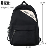 Canvas High School Backpack for Girls and Boys