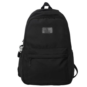 Waterproof Nylon Schoolbag Student Book Bag for Teenager Girls Boys