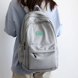 Waterproof Nylon Schoolbag Student Book Bag for Teenager Girls Boys