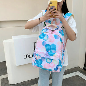 Waterproof Women Backpack School Bag Female Travel Bookbag