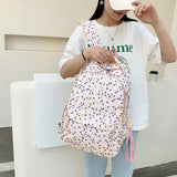 Waterproof Women Backpack School Bag Female Travel Bookbag