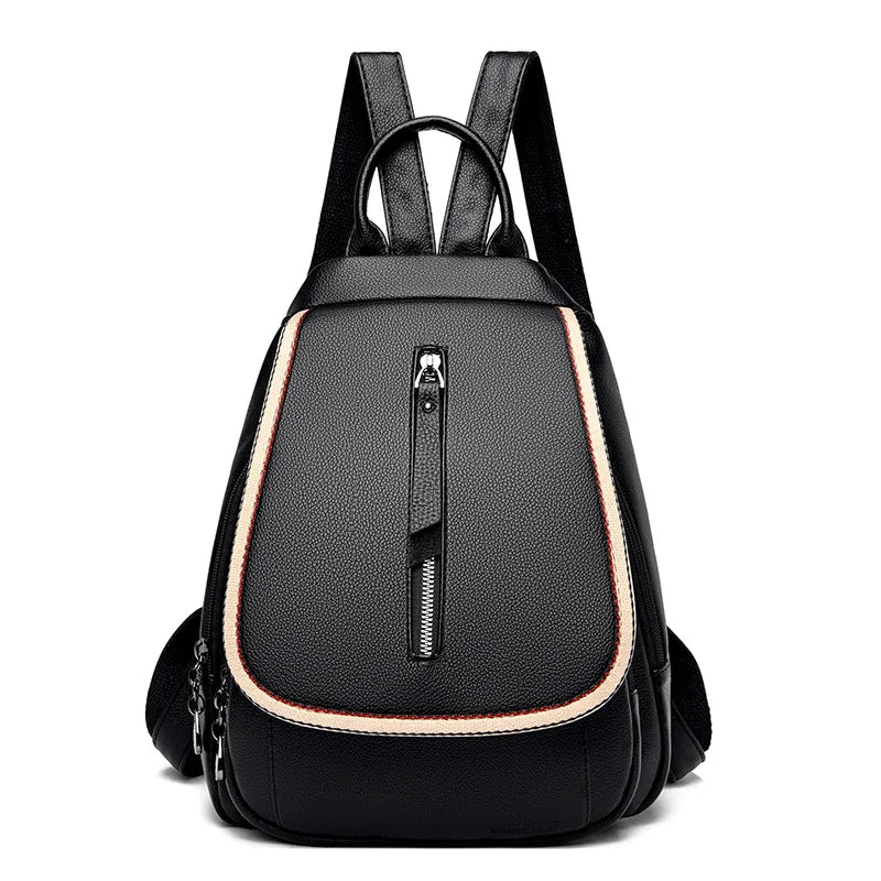 Women Backpack High Pu Leather Shoulder Bag School Bag Travel Bag