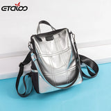 Women Backpack High Youth Leather Backpacks for Teenage Girls