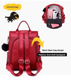 Stylish Youth Leather Backpack for Girls